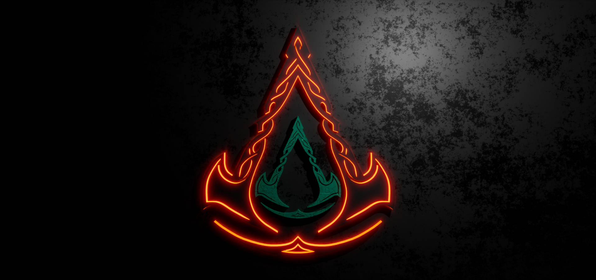 Assassin's Creed Valhalla Red Wallest Creed Background