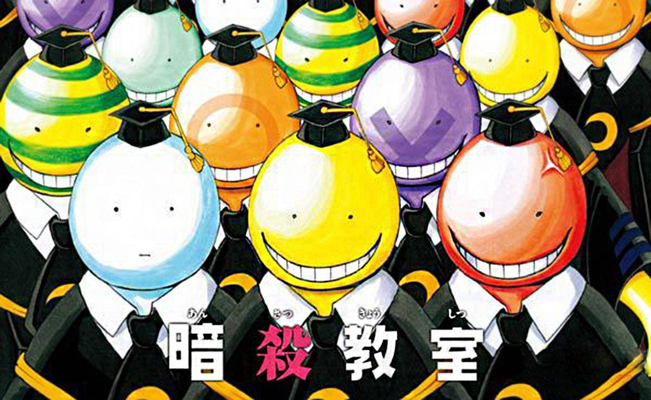 Assassination Classroom Korosensei Forms Background