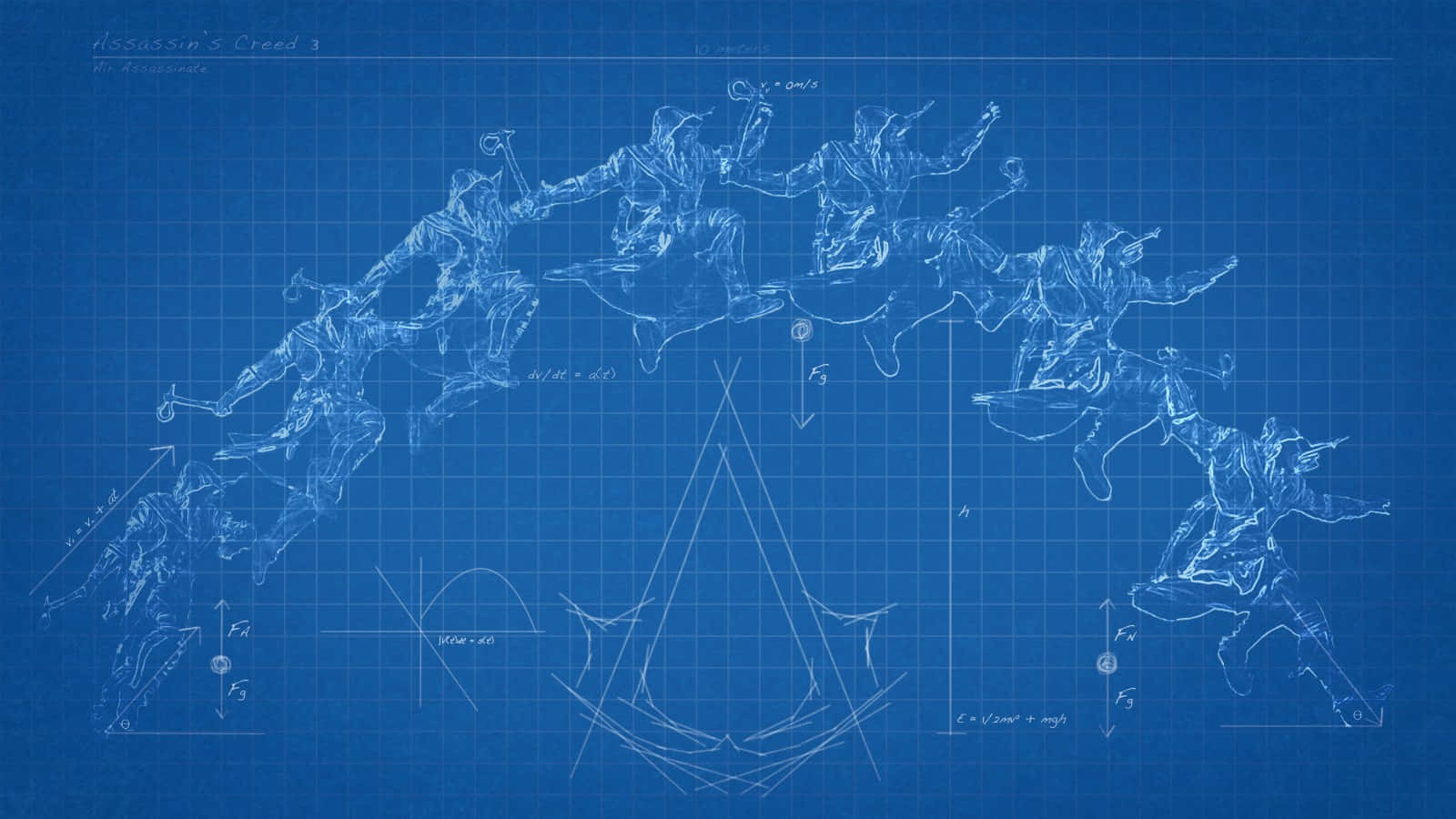 Assassins Creed Blueprint Sequence Background