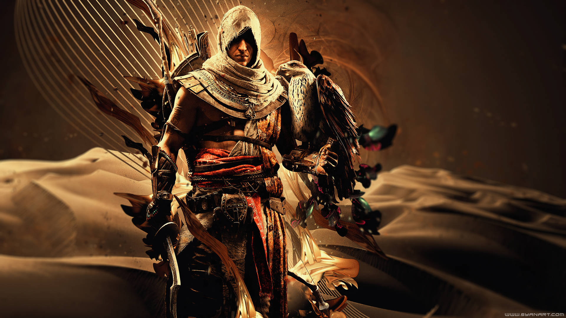Assassins Creed Origins Desert Background