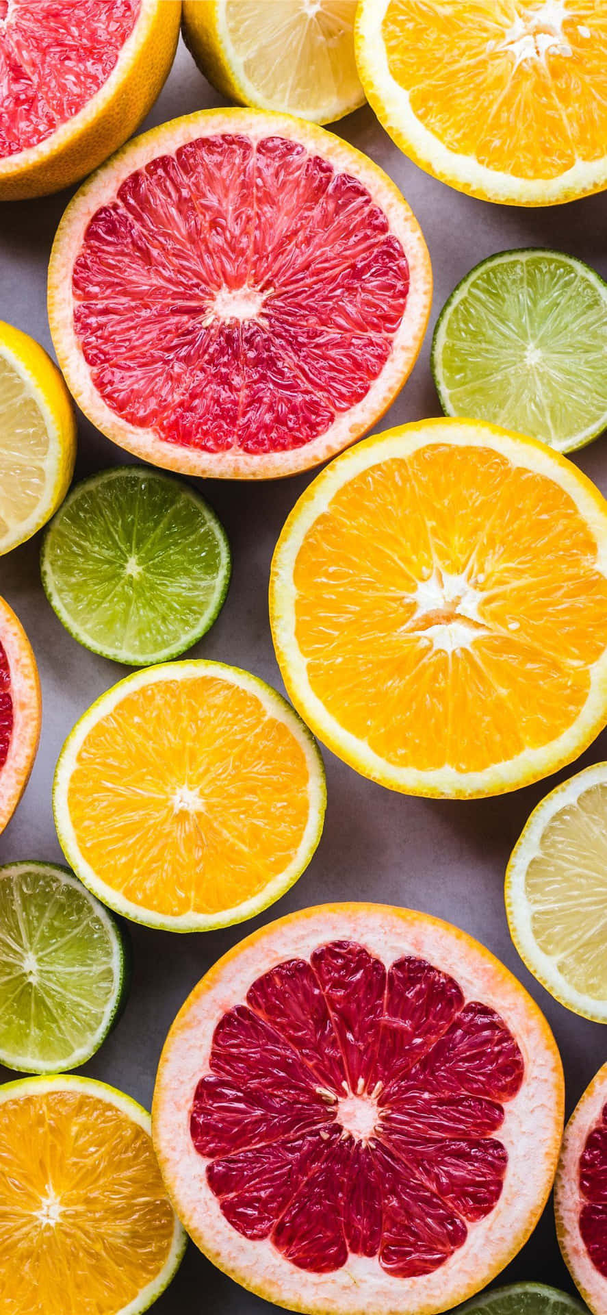 Assorted Citrus Fruits Sliced