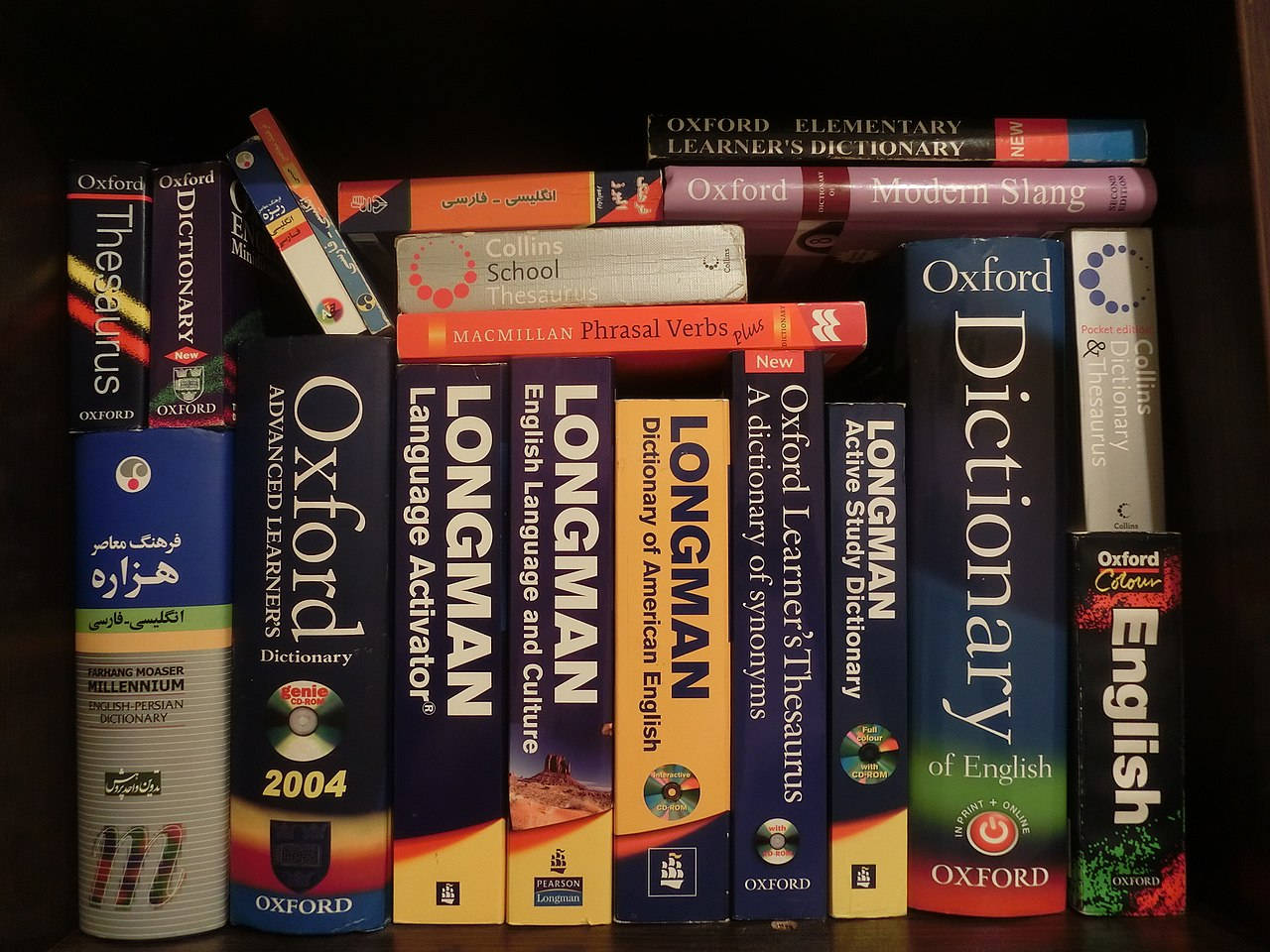 Assorted Dictionary Reference Books