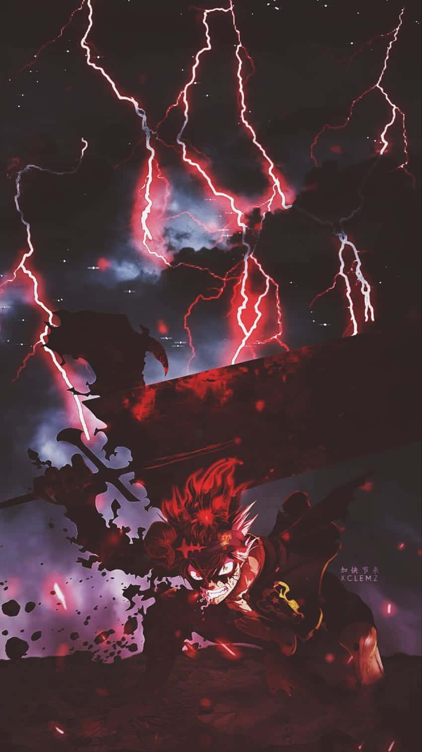 Asta Demon Form On Full Display Background