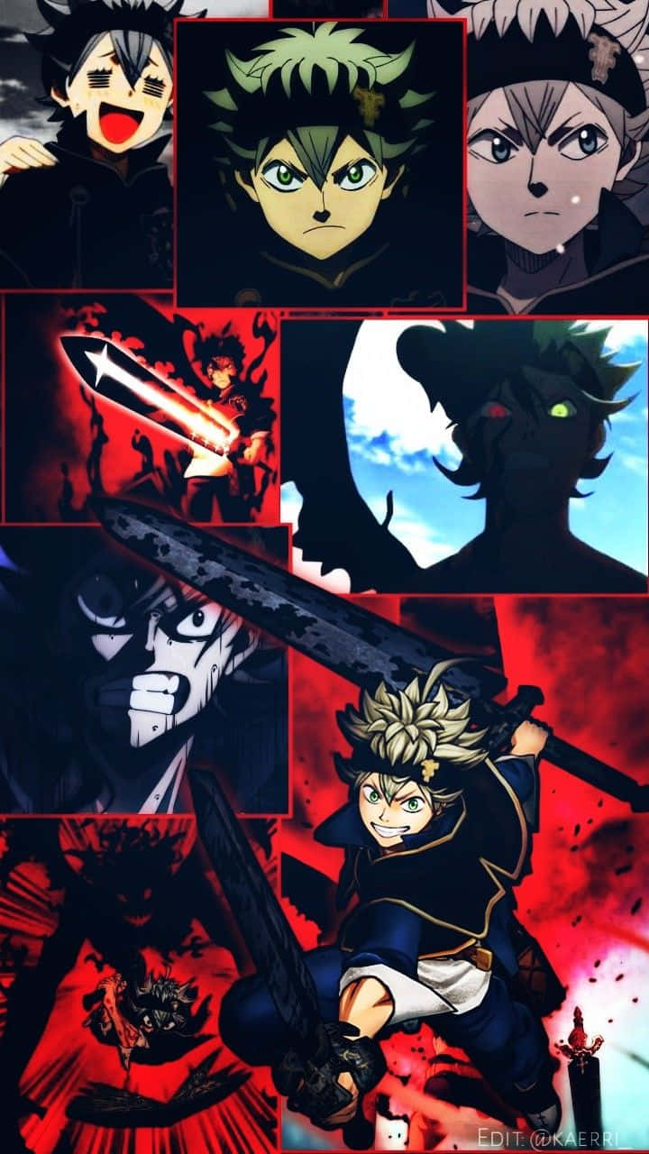 Asta Faces Off Against His Demon Form Background