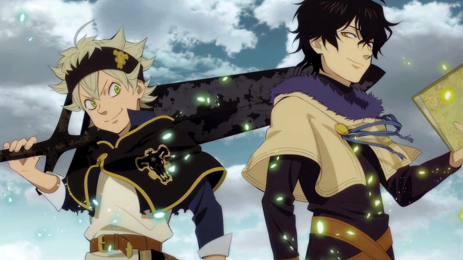 Asta, The Protagonist Of The Anime Black Clover Background