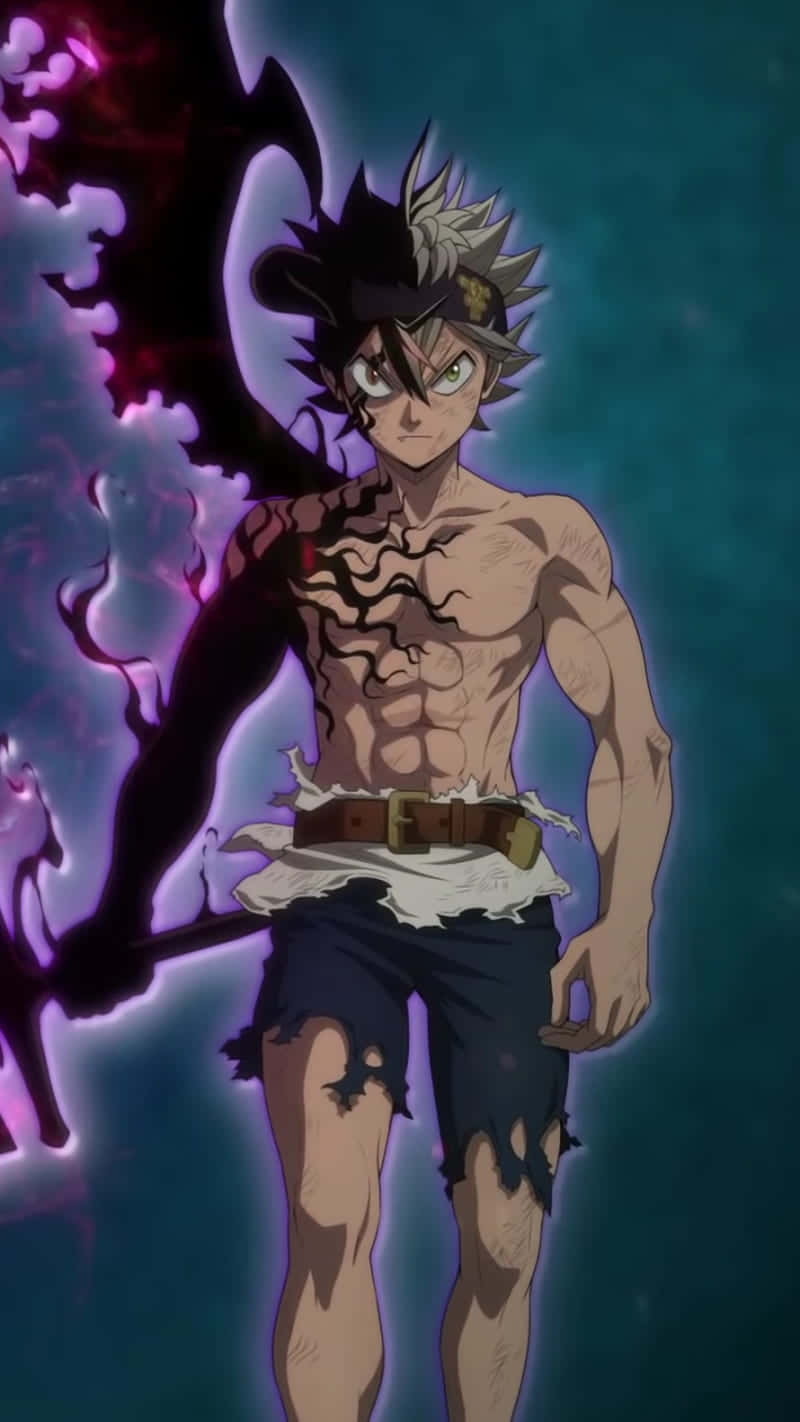 Asta Unleashes His Inner Demon Background