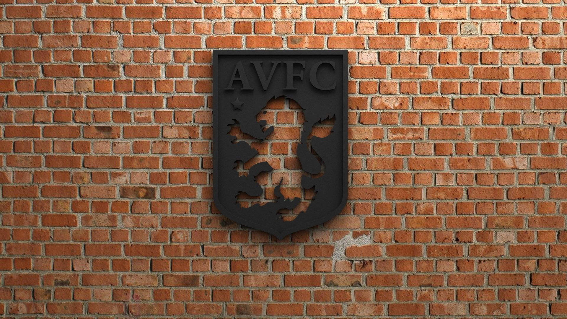 Aston Villa Fc Brick Wall Background