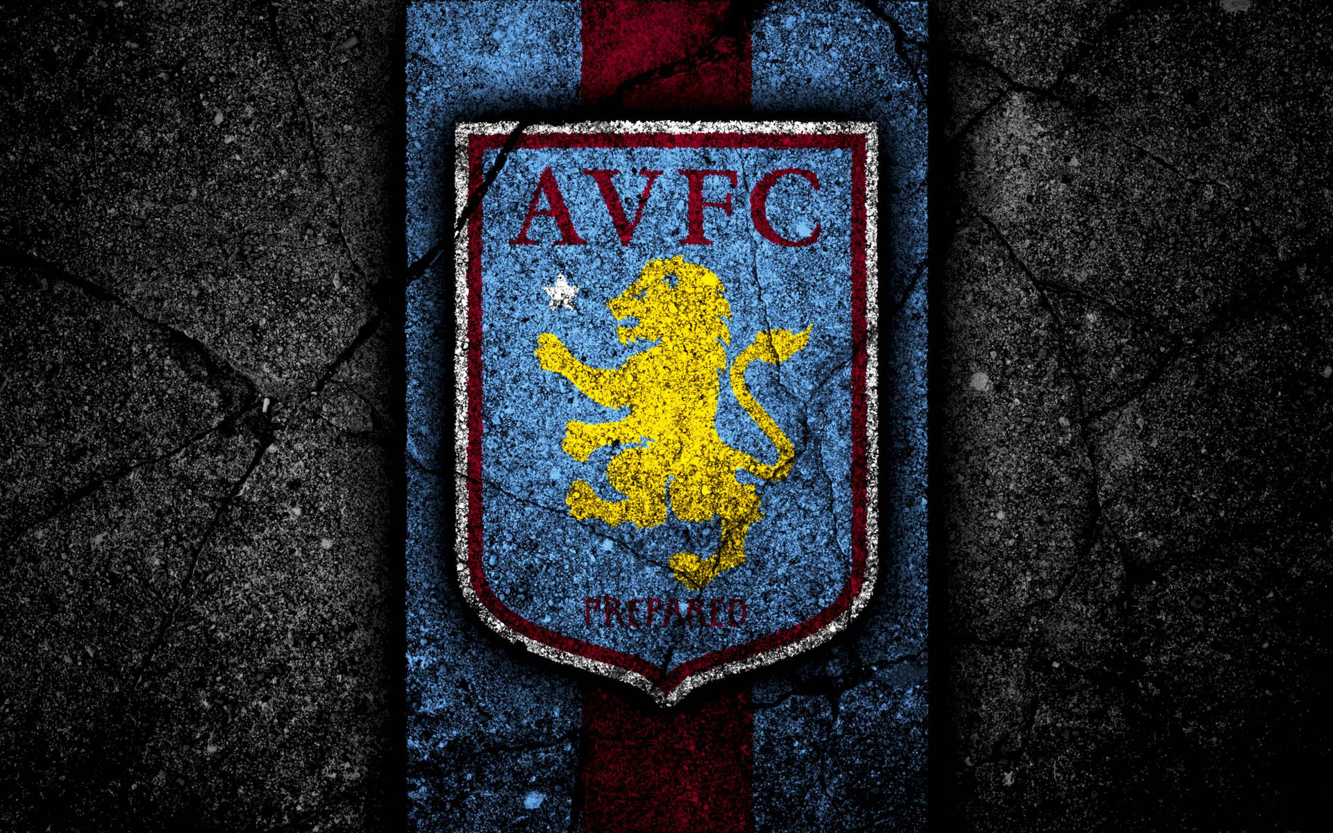 Aston Villa Fc Concrete Background