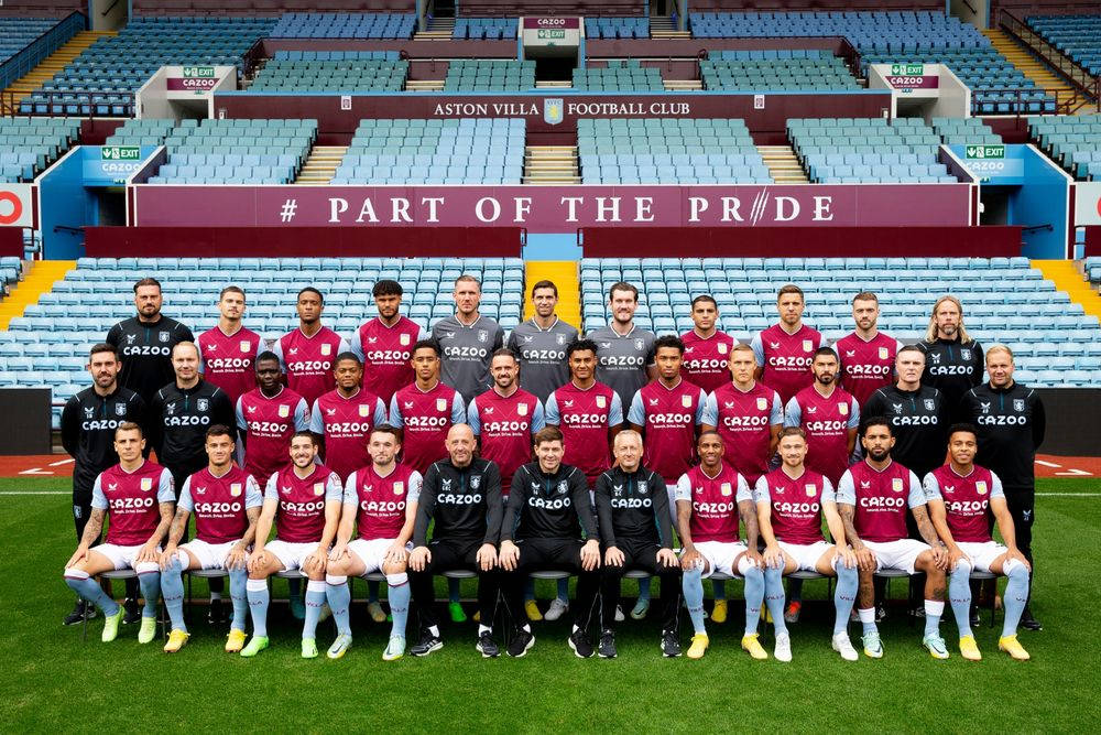 Aston Villa Fc Group Photo Background