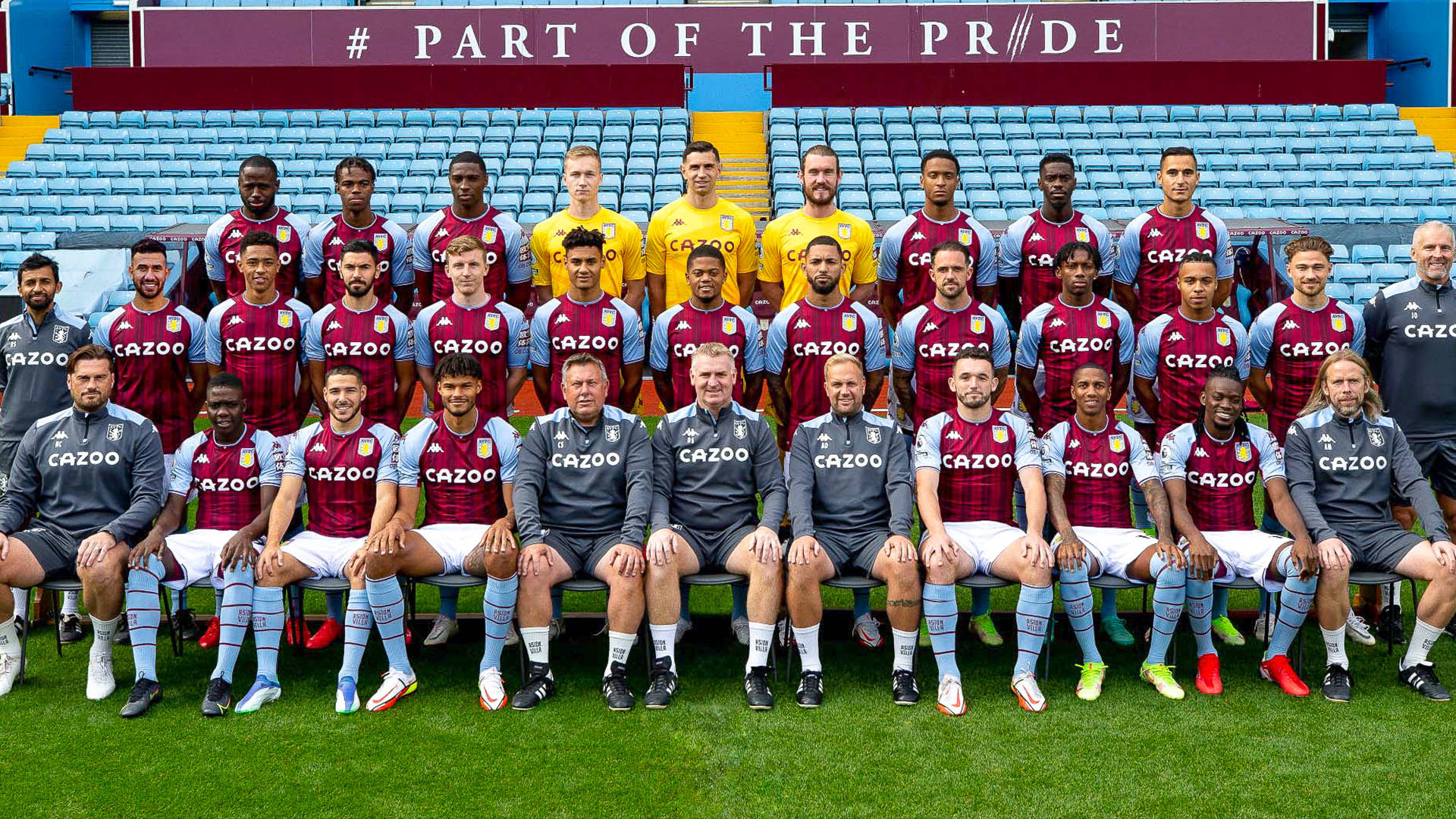 Aston Villa Fc Group Shot Background