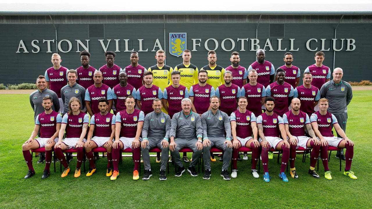 Aston Villa Fc Team Shot