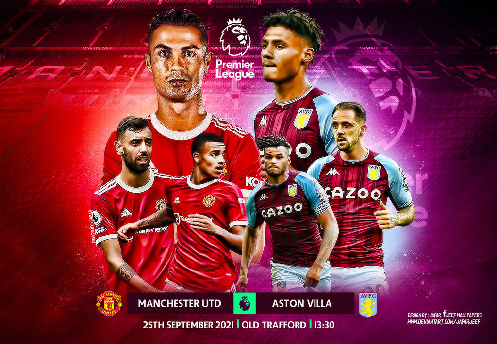 Aston Villa Fc Vs Manchester Utd Background