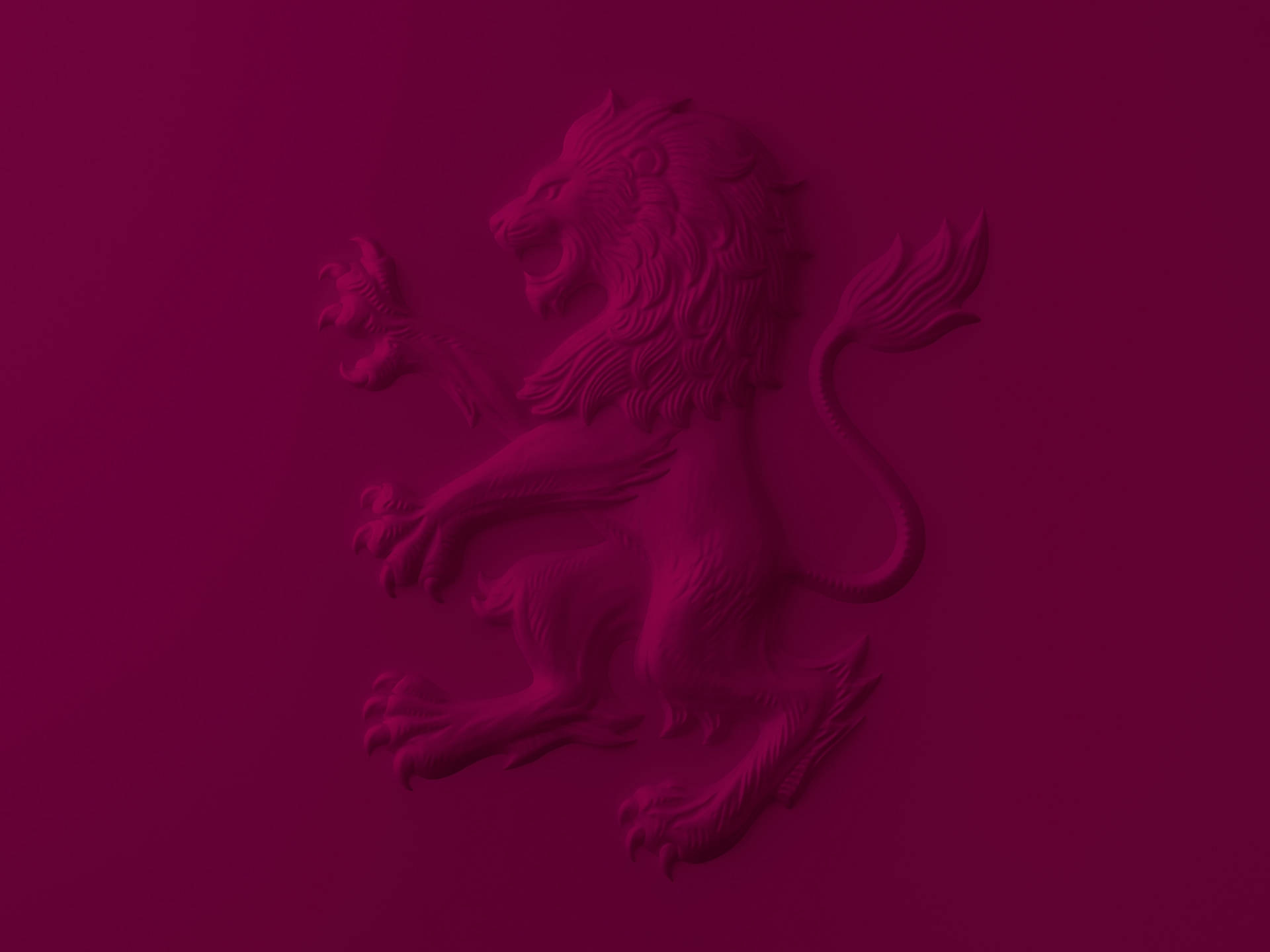 Aston Villa Lion Art Background