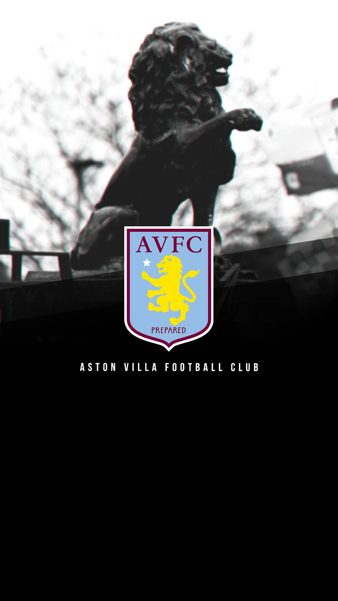 Aston Villa Lion Badge Background