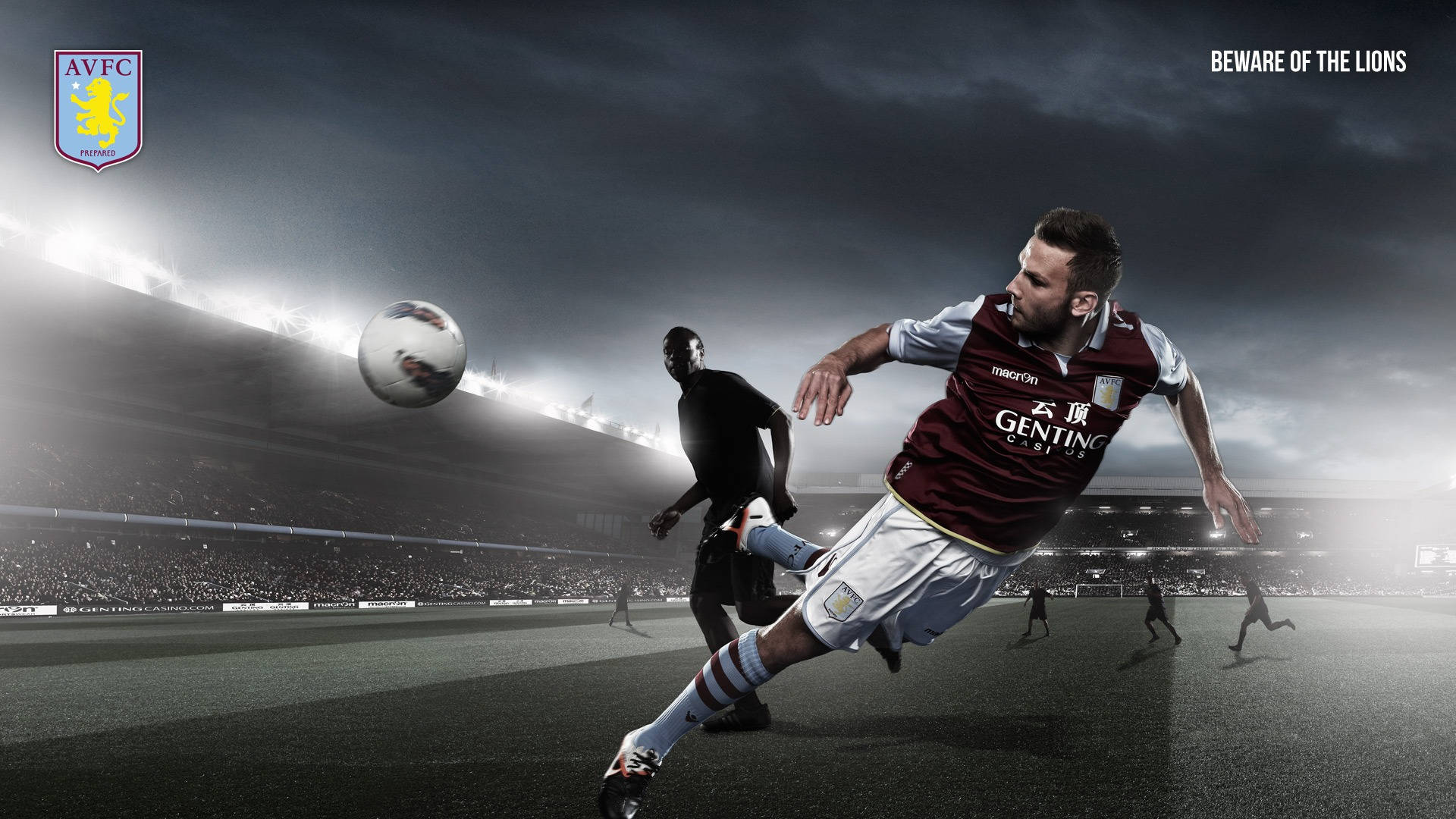 Aston Villa Weimann Poster Background