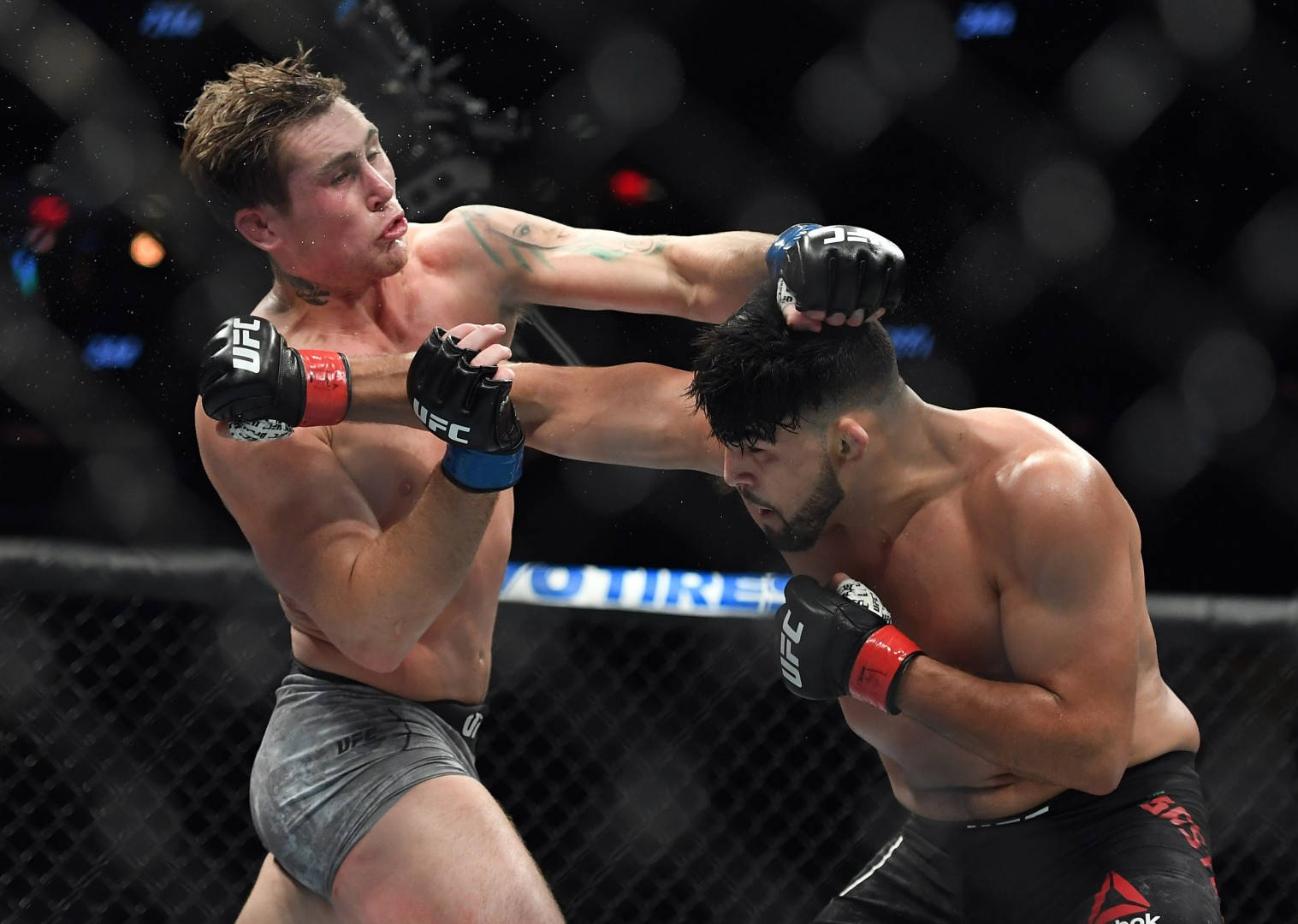 Astonished Darren Till In The Middle Of The Fight