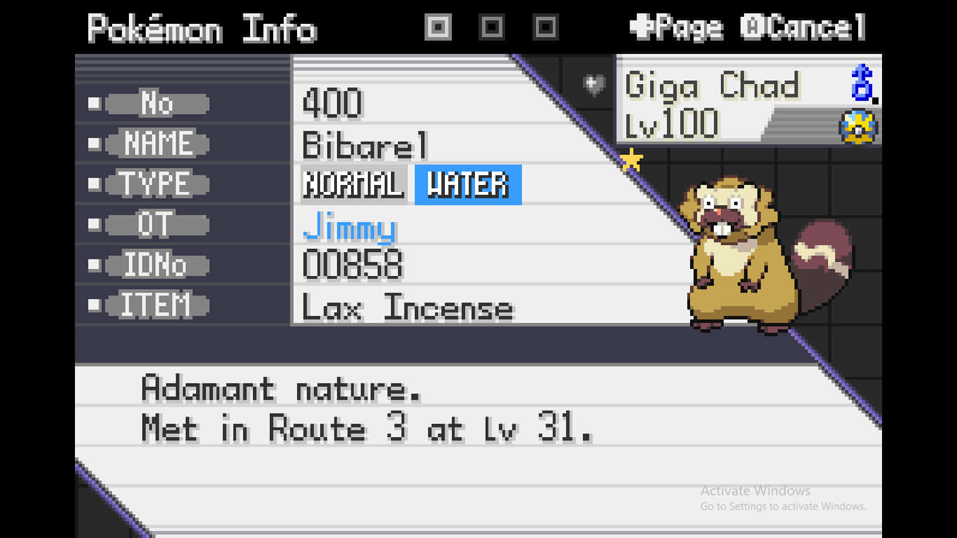 Astonishingly Detailed Image Of The Pokemon Bibarel Background