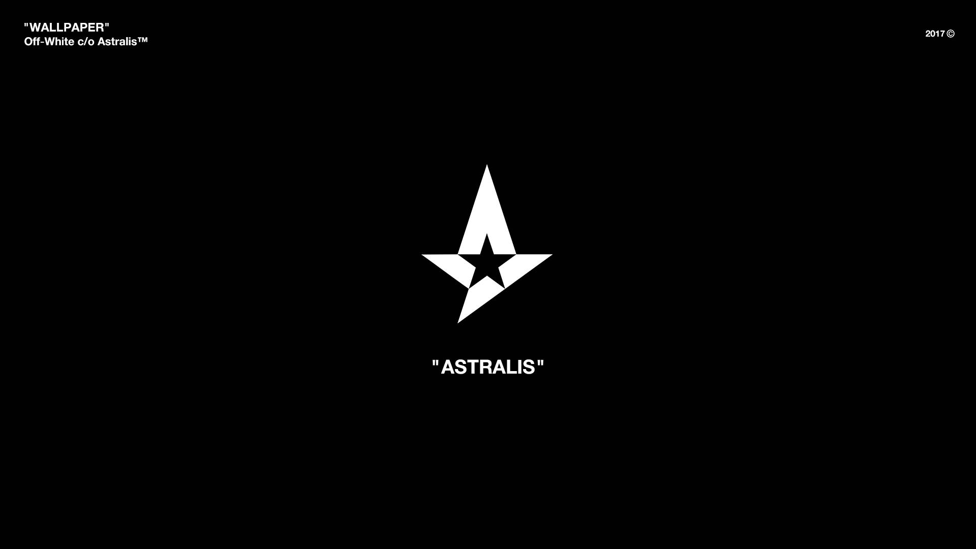 Astralis Off White Background