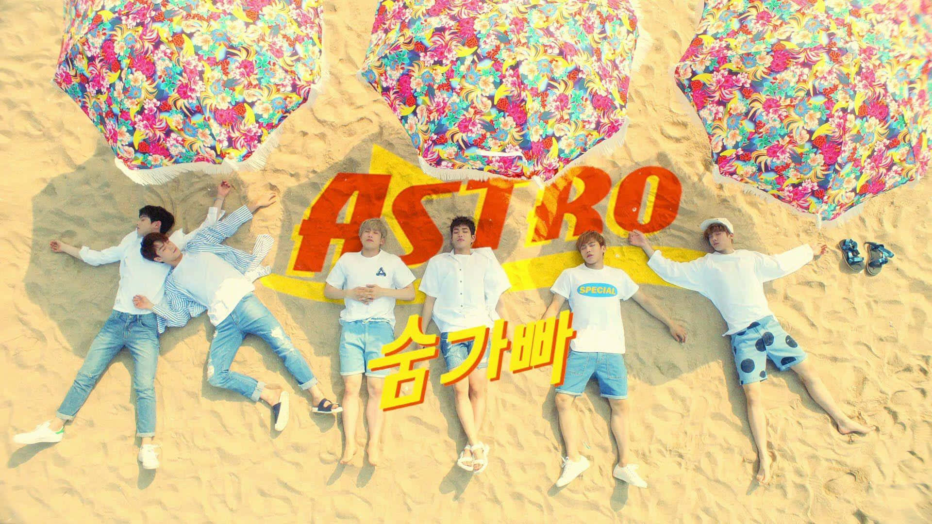 Astro Beachside Promotion Background