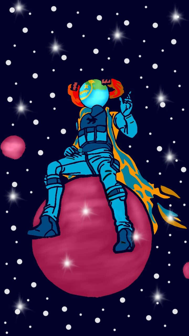 Astro Jack Cartoon Background