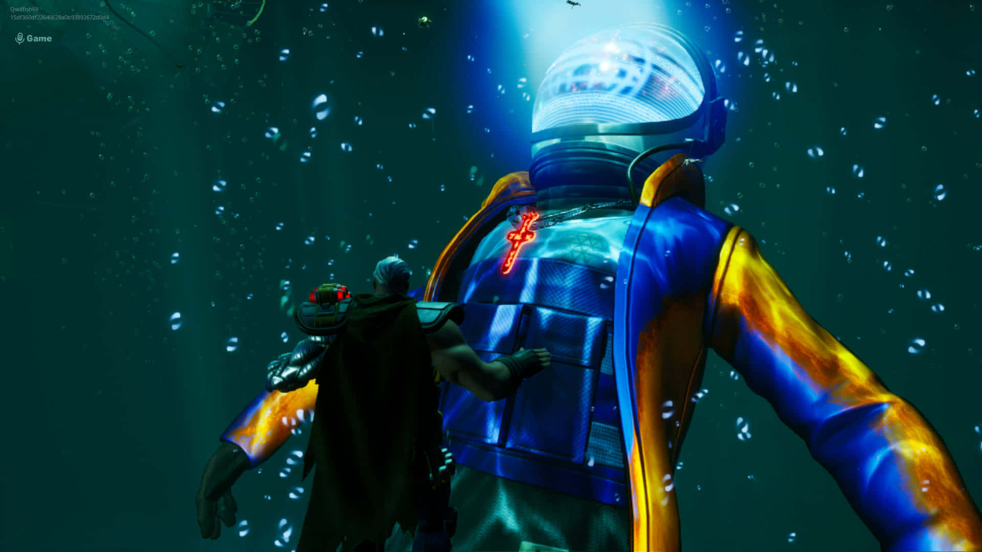 Astro Jack Underwater Background