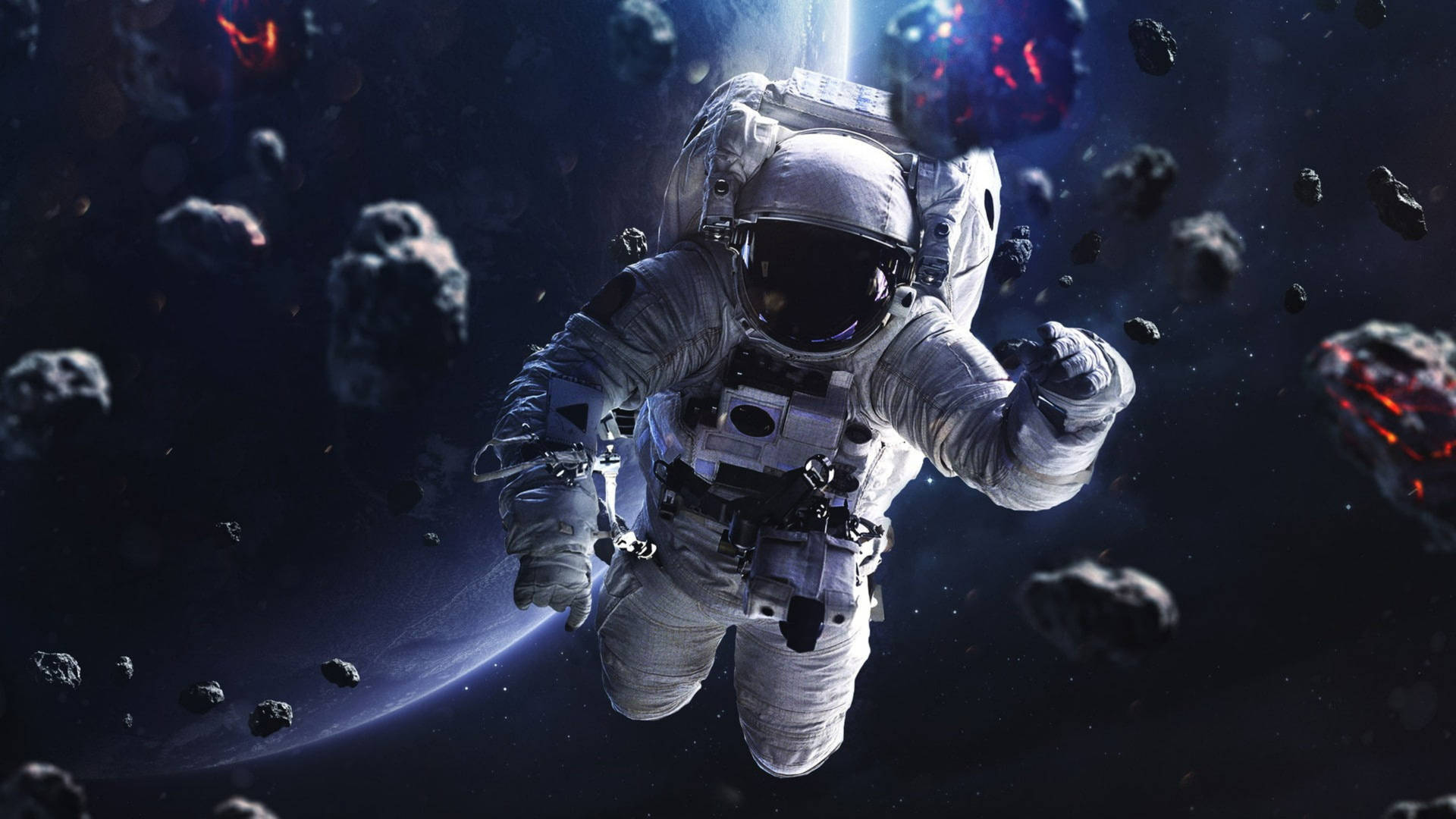 Astronaut 4k Space