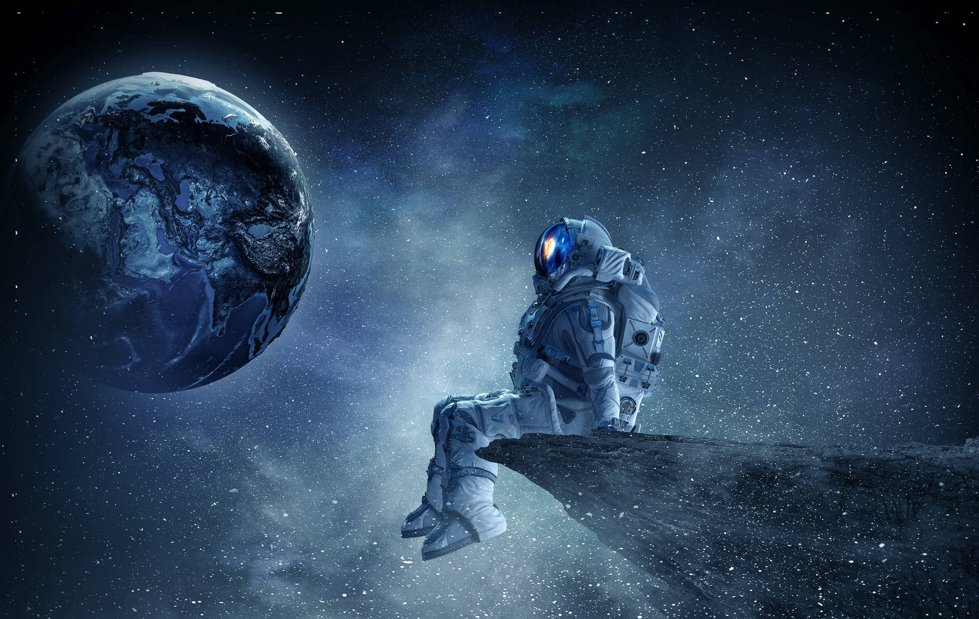 Astronaut Background For Boys Background