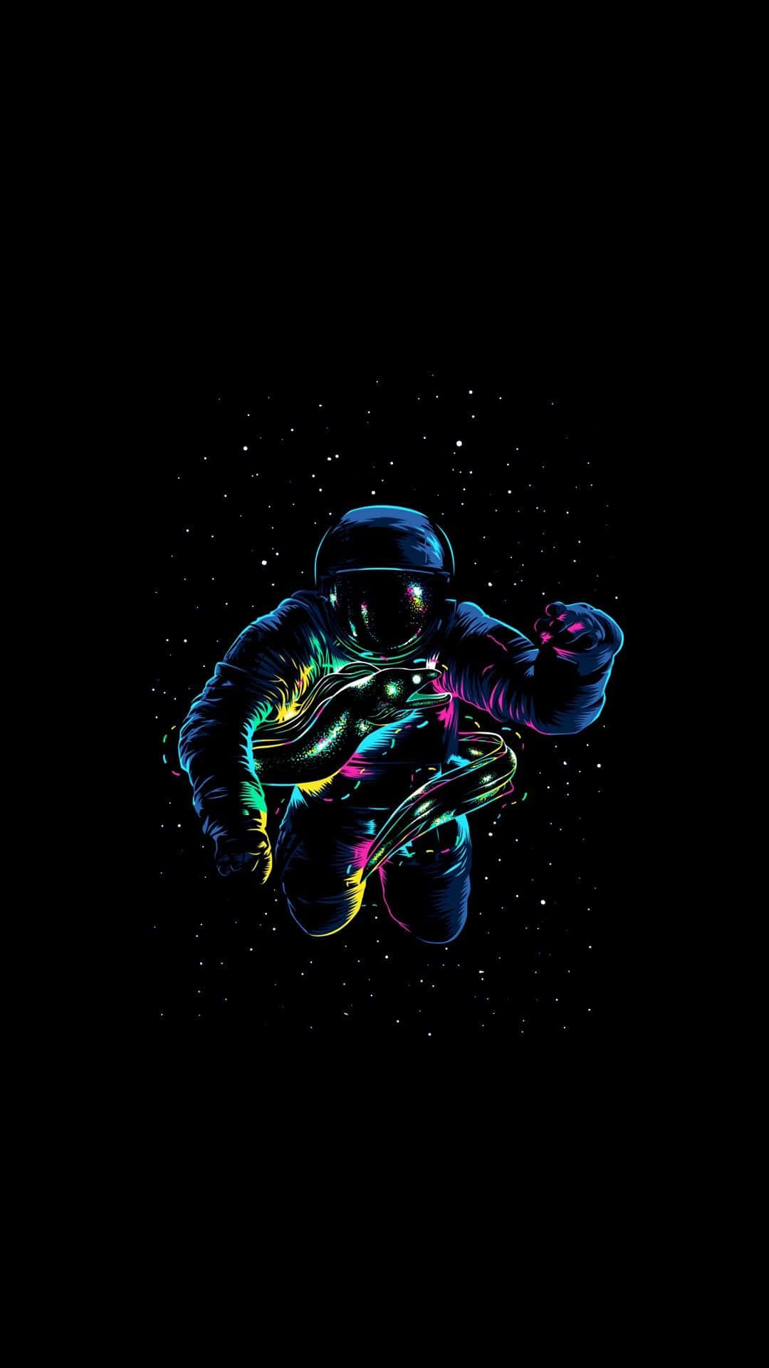 Astronaut Cool Design Iphone Background