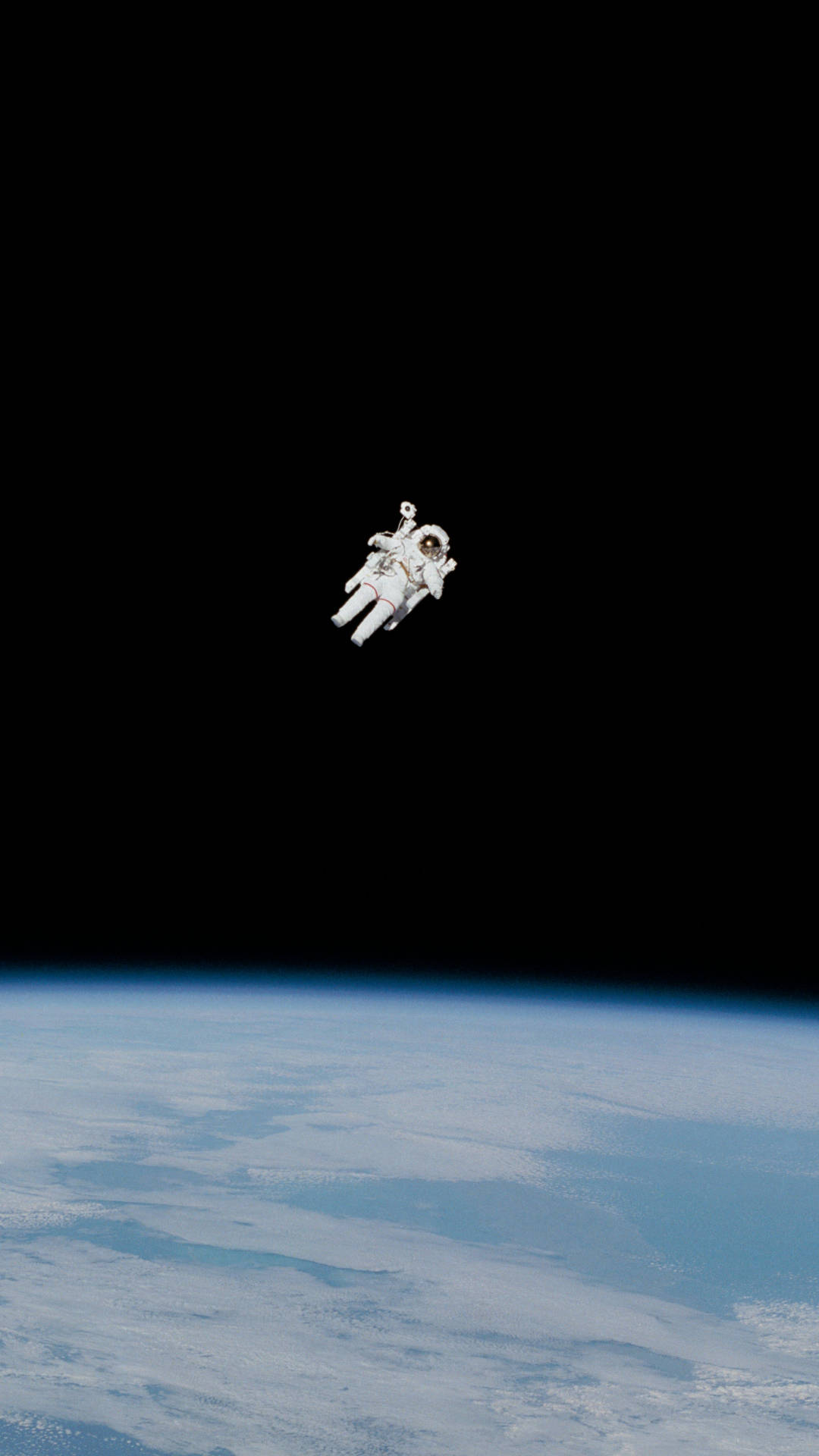 Astronaut Galaxy Iphone Background