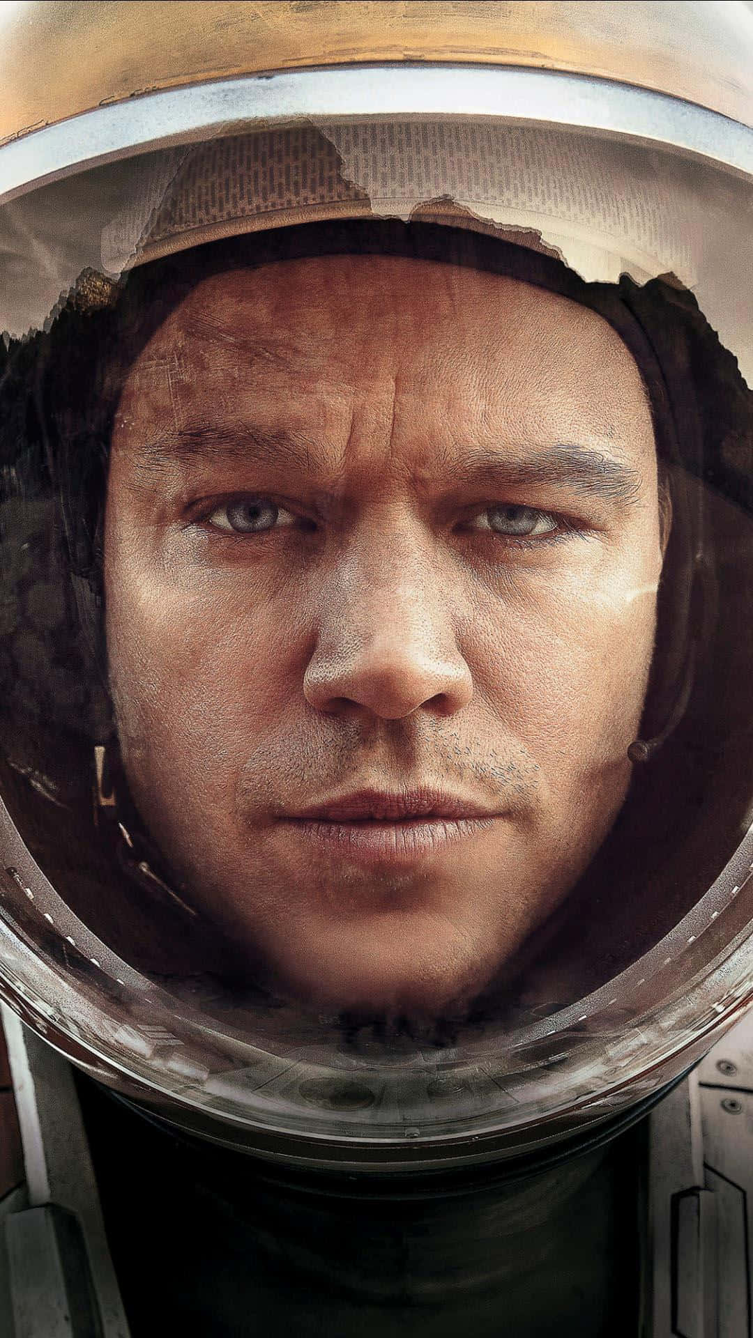Astronaut Mark Watney (matt Damon) On The Vast Martian Surface