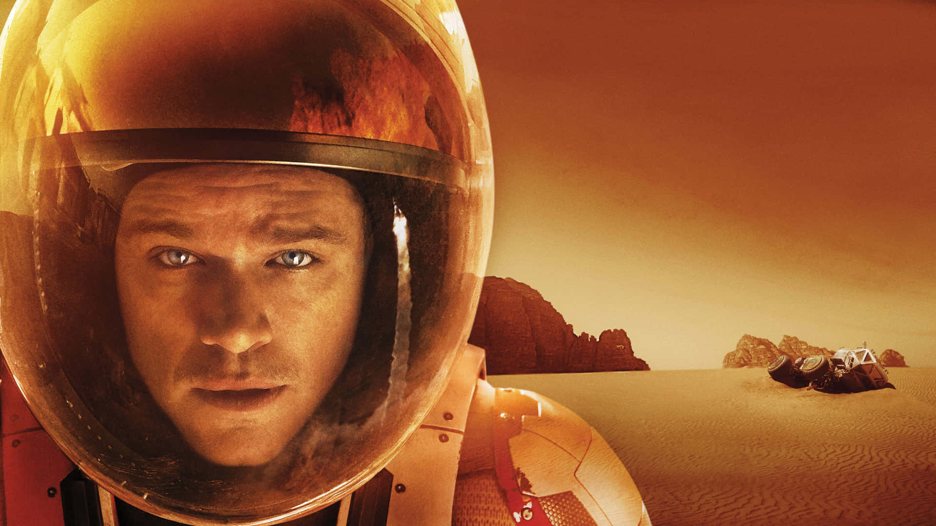 Astronaut Mark Watney Stranded On Mars In The Martian