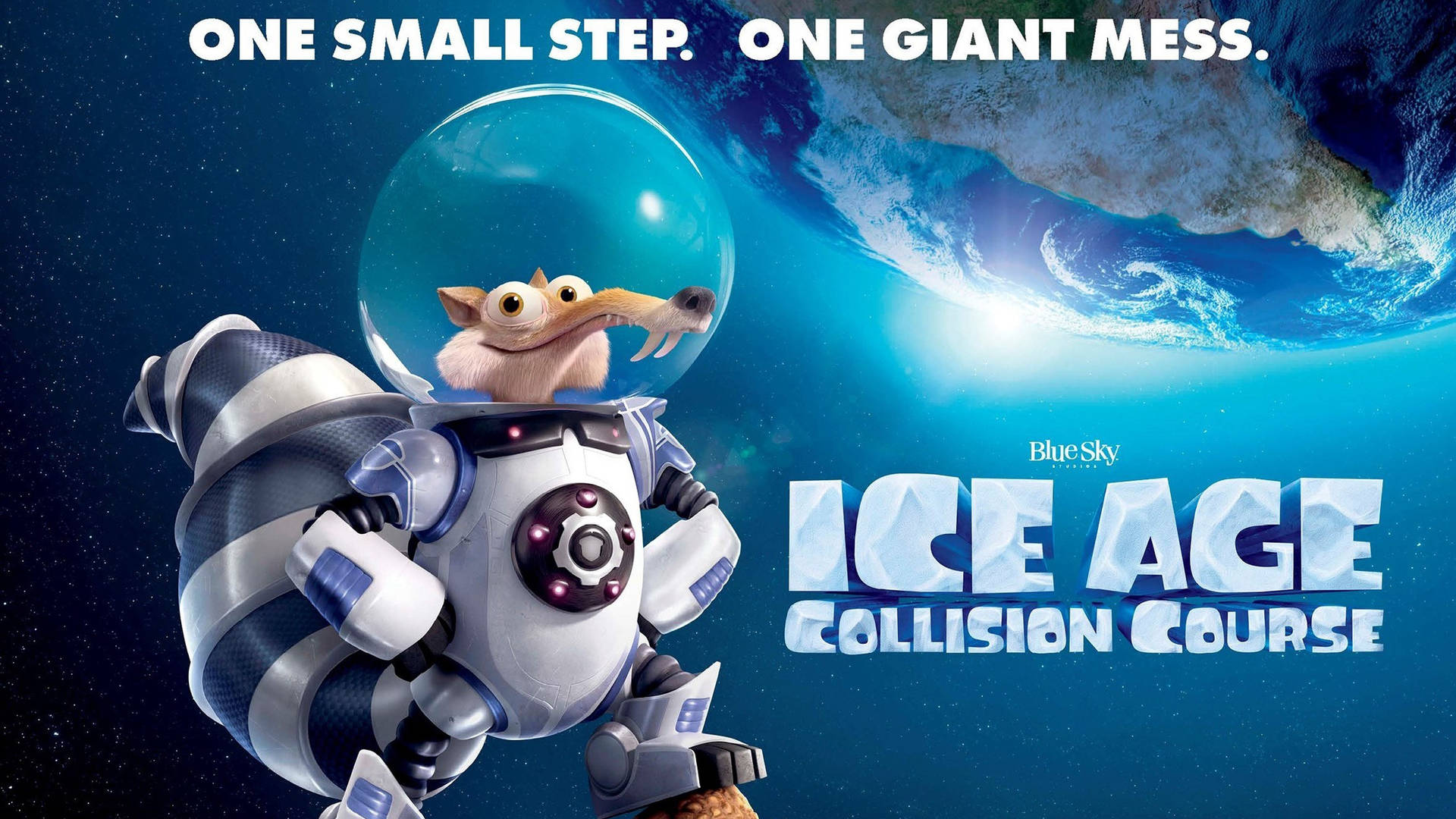 Astronaut Scrat Ice Age Collision Course Background