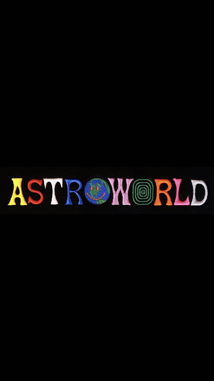 Astroworld Iphone Big Logo Background