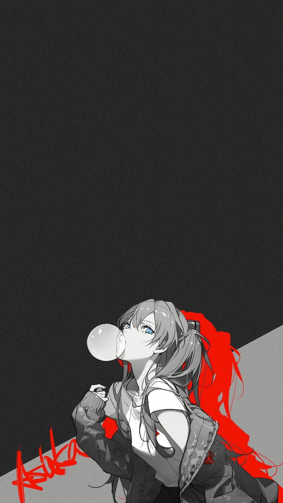 Asuka Evangelion Phone Background