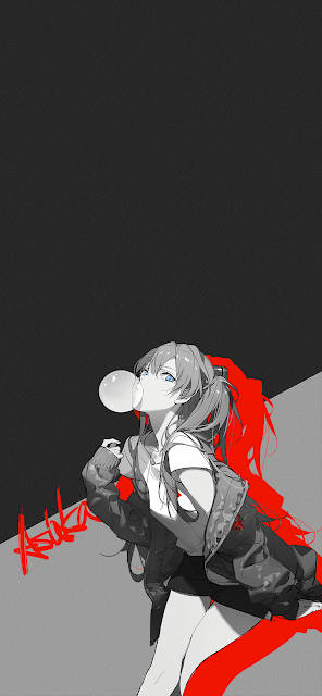 Asuka Langley Soryu 4k Anime Phone Background