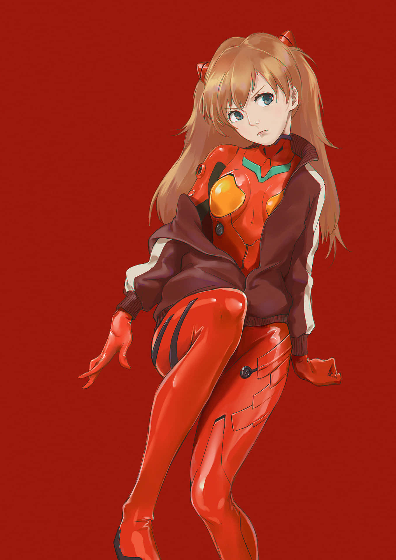 Asuka Langley Soryu, The Second Child Of Neon Genesis Evangelion Background