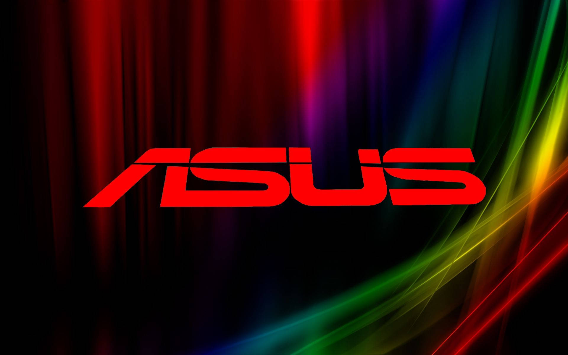 Asus Abstract Rainbow Hd Background