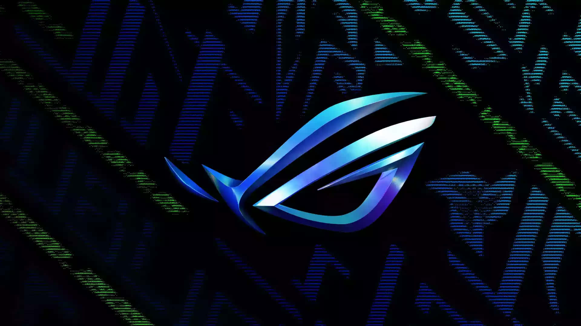 Asus R O G Logo Digital Artwork Background