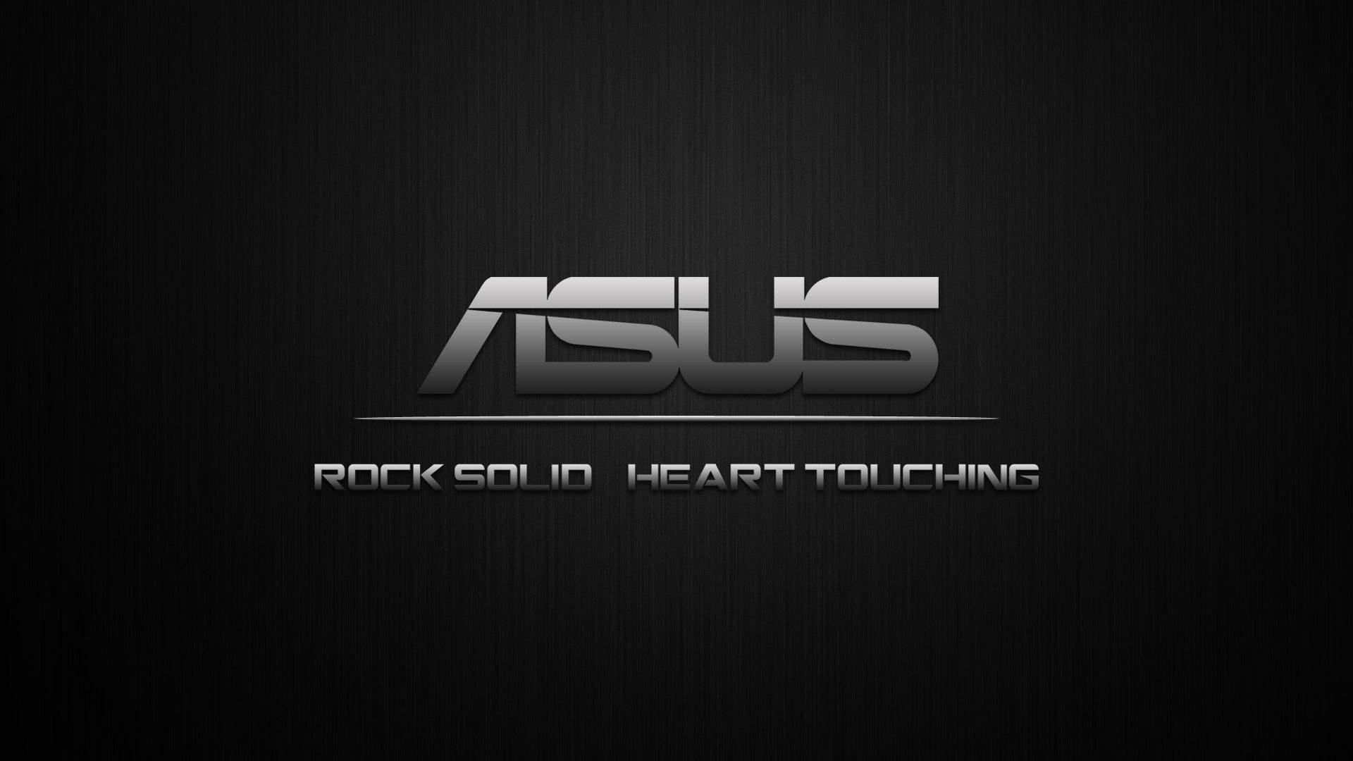 Asus Rock Solid Slogan Background