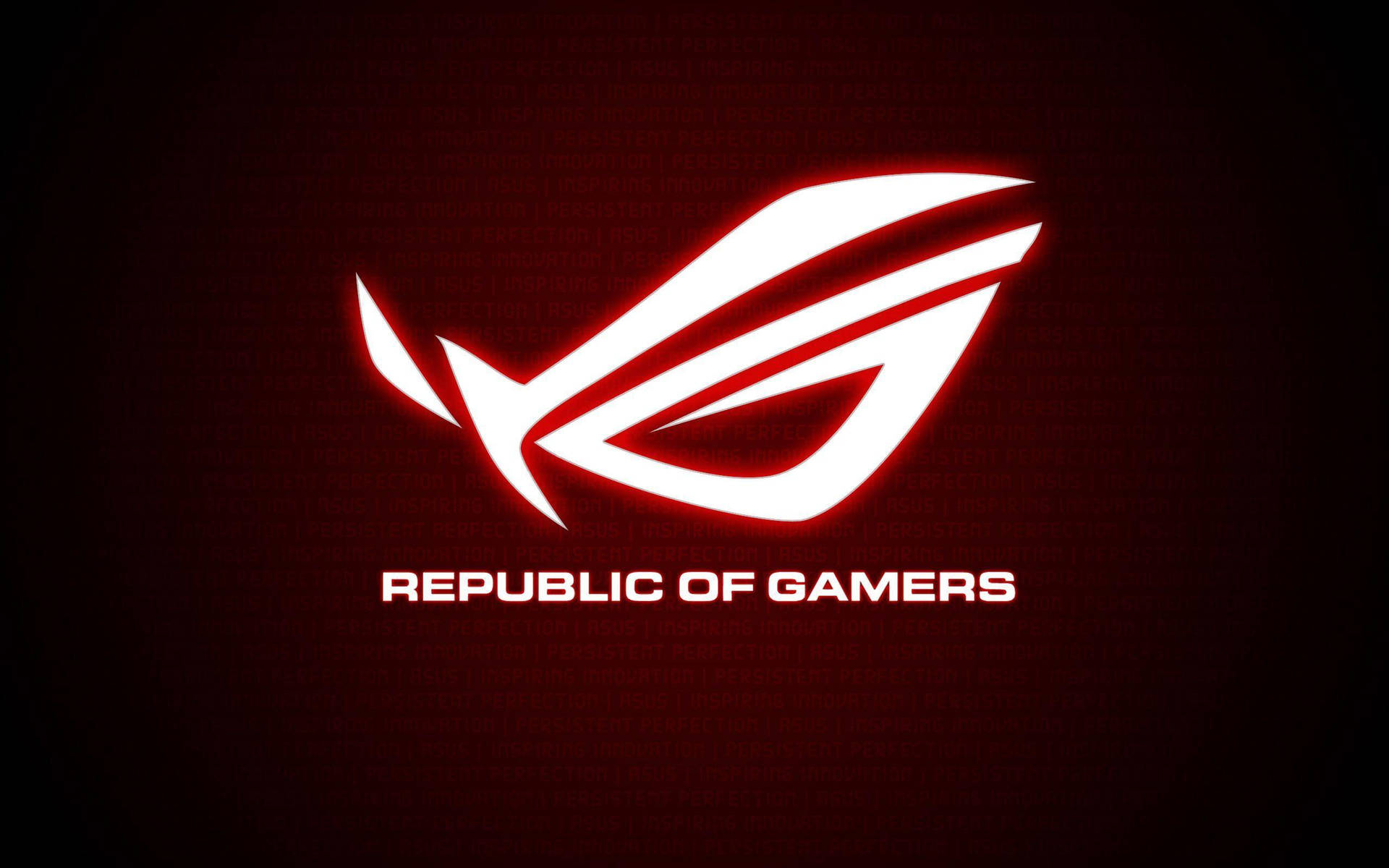 Asus Rog 4k Gaming Glowing Logo