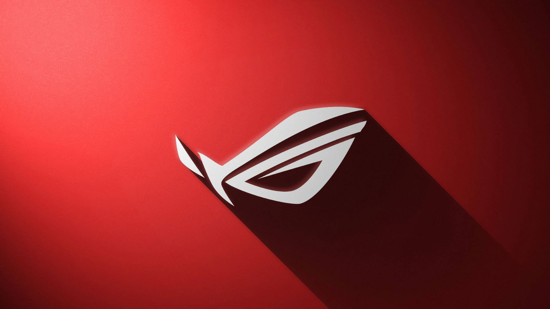 Asus Rog 4k Gaming Logo With Shadow Background