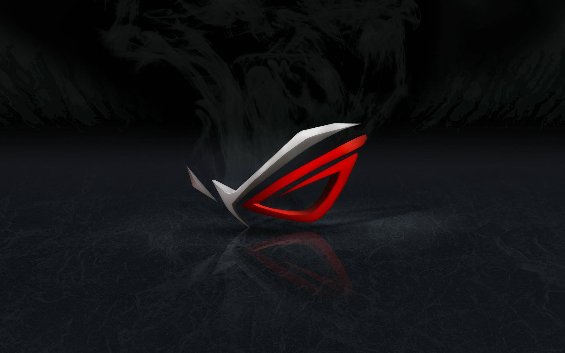 Asus Rog 4k Gaming Smoking Logo Background