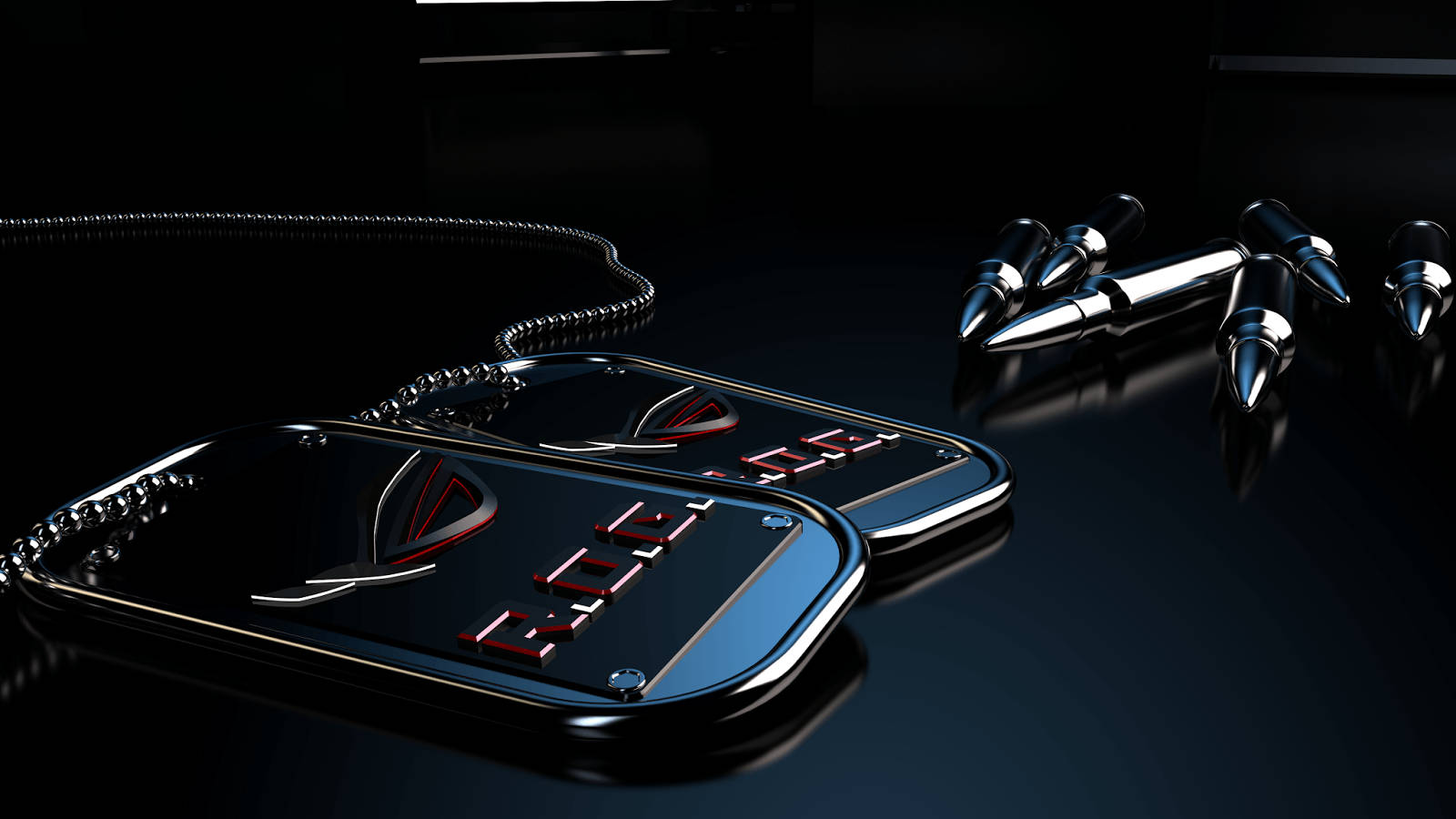 Asus Rog Gaming Laptop Necklace Background