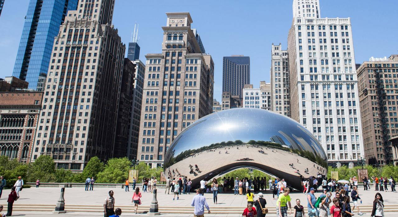 At&t Plaza In Chicago, Illinois