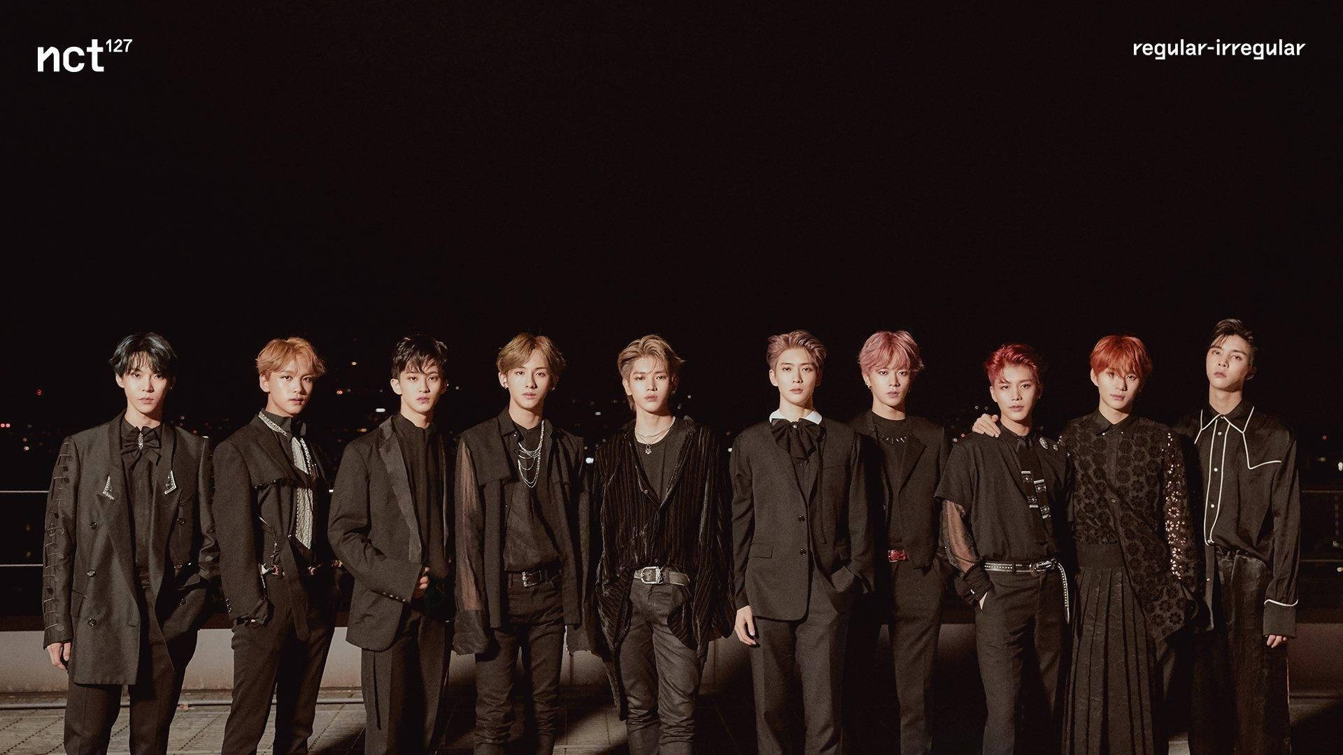 Ateez Black Aesthetic Desktop Background