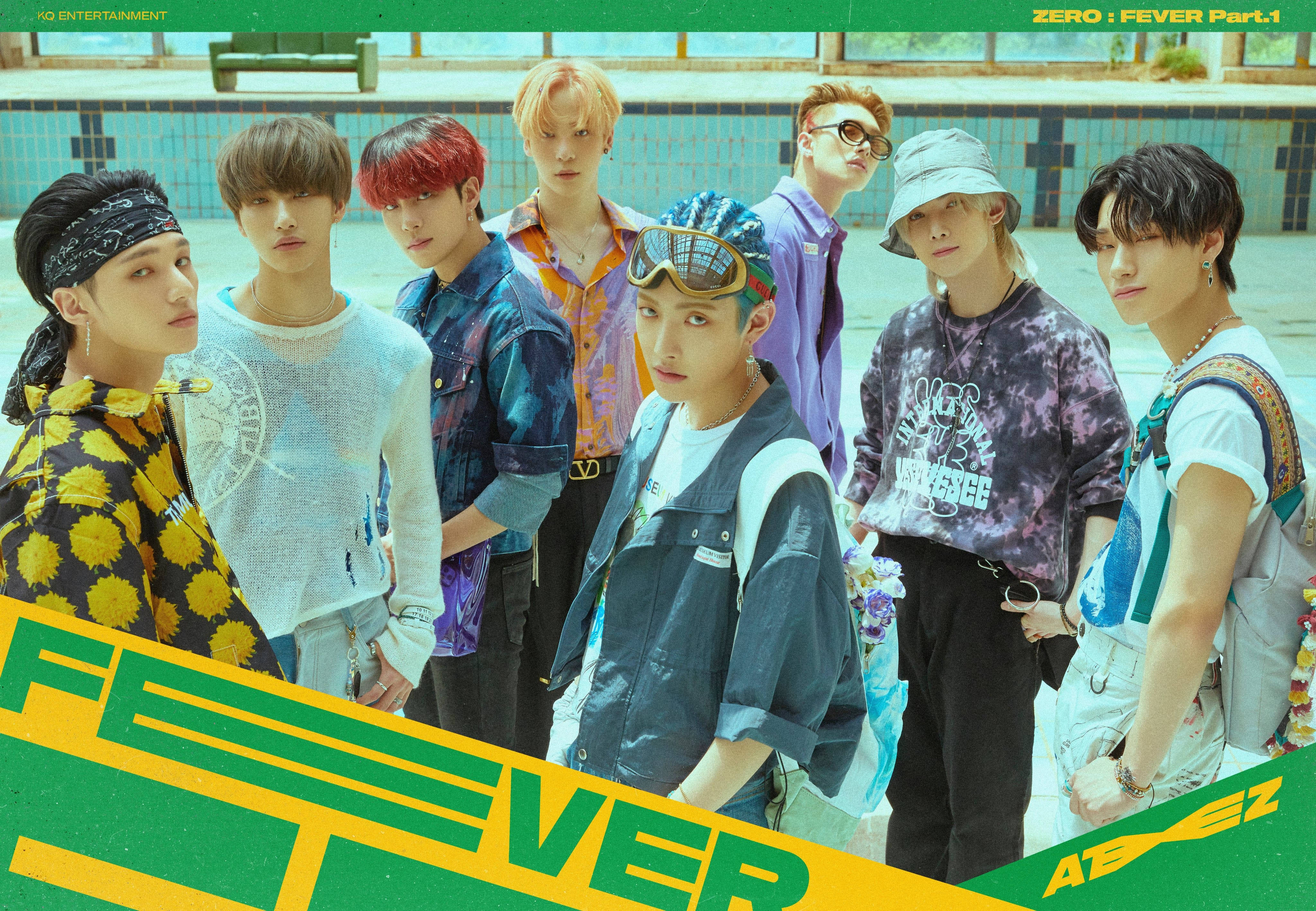 Ateez Fever Background