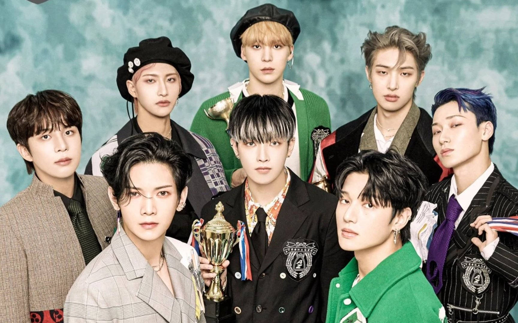 Ateez Small Trophy Background