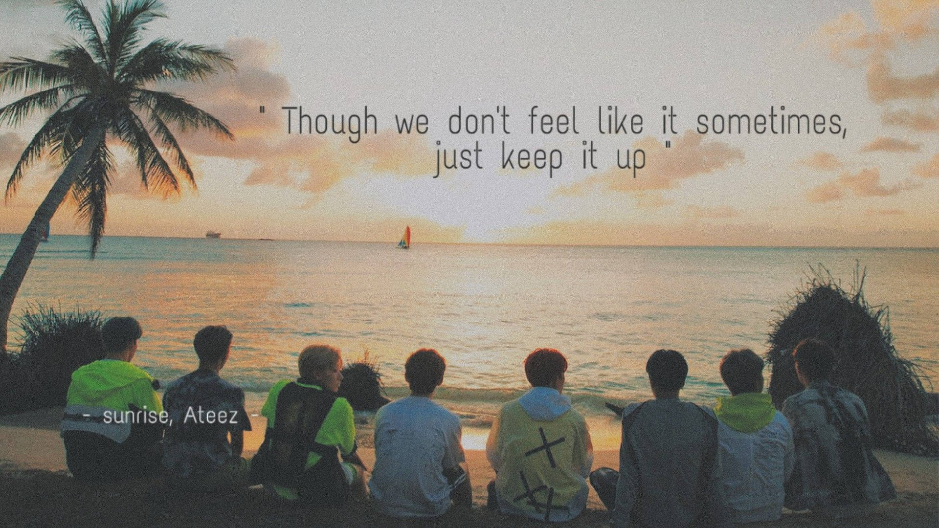 Ateez With Lyrics Desktop Background