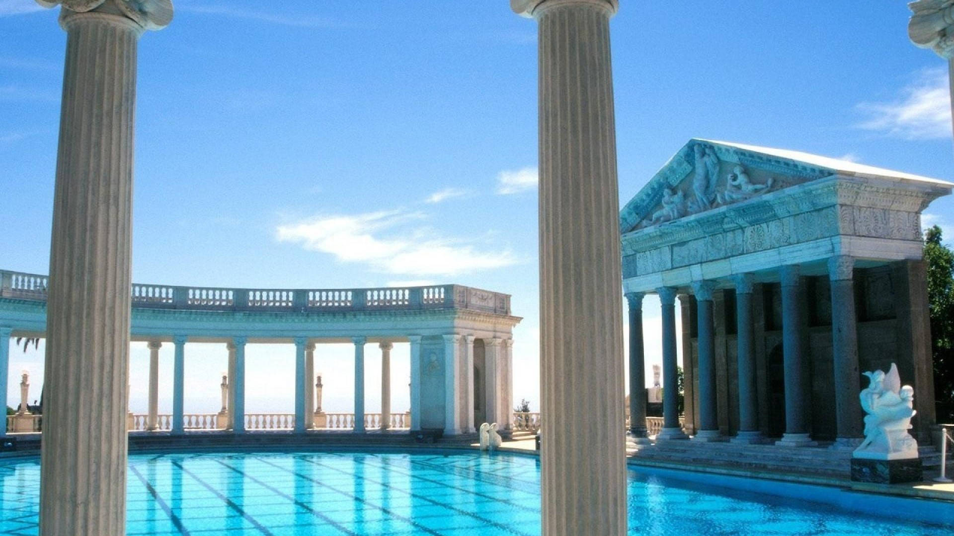 Athens World Greece Pool Background