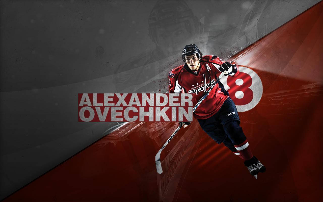 Athlete Alex Ovechkin Number 8 Fan Art